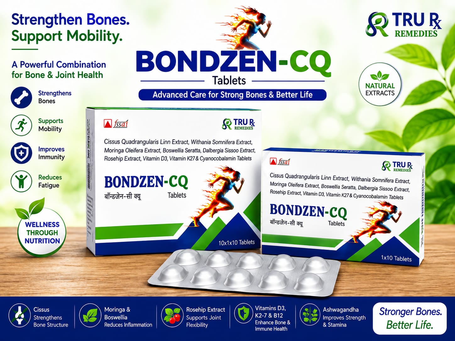 BONDZEN-CQ Tablets - TRU Rx Remedies
