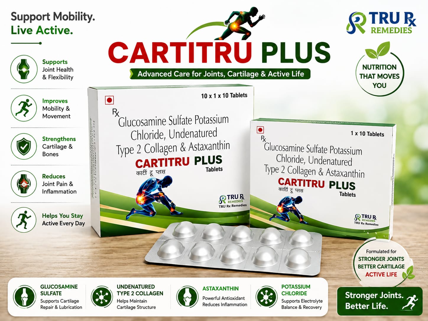 CARTITRU PLUS Tablets - TRU Rx Remedies